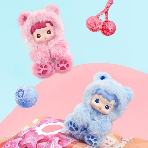HACIPUPU Gummy Bears Pop Mart Plush Pendant - Picture 1 of 9